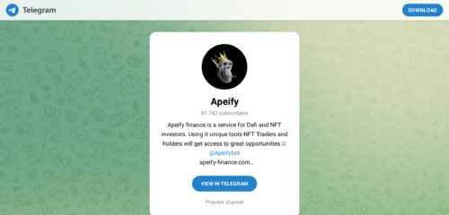 Скриншот настольной версии сайта apeify.io