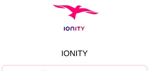 Скриншот настольной версии сайта app.ionity.life