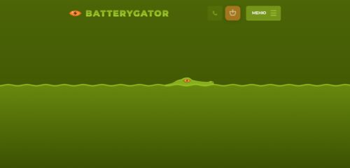 Скриншот настольной версии сайта batterygator.ru