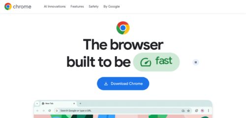 Скриншот настольной версии сайта chrome.google.com