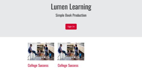 Скриншот настольной версии сайта courses.lumenlearning.com