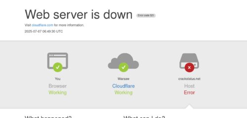 Скриншот настольной версии сайта crackstatus.net