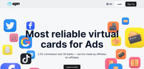 Скриншот настольной версии сайта epn.net