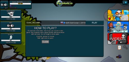 Скриншот настольной версии сайта evoworld.io