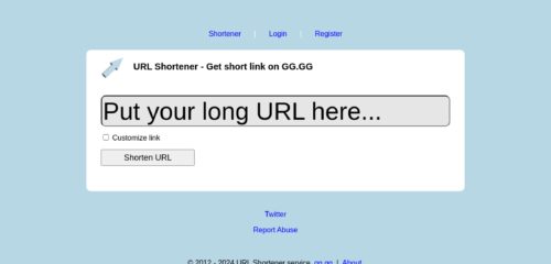 Скриншот настольной версии сайта gg.gg