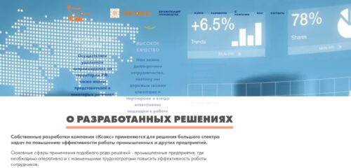Скриншот настольной версии сайта ksaks.ru