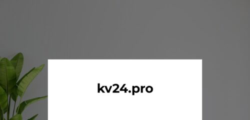 Скриншот настольной версии сайта kv24.pro
