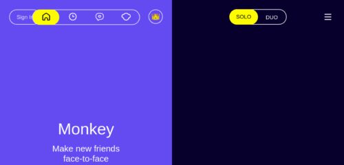 Скриншот настольной версии сайта monkey.app