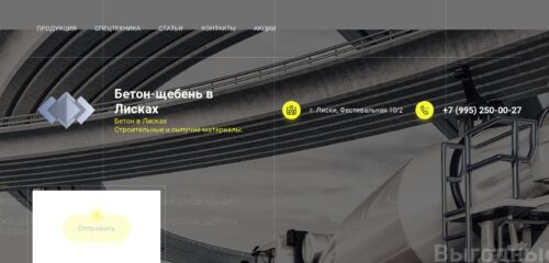 Скриншот настольной версии сайта pro-mixer.ru