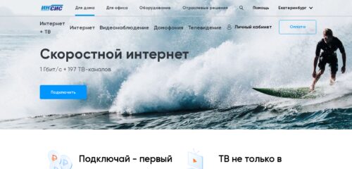 Скриншот настольной версии сайта profintel.ru