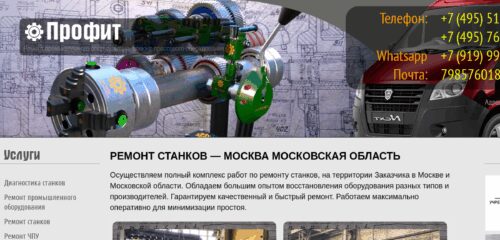 Скриншот настольной версии сайта profit33.ru