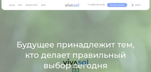 Скриншот настольной версии сайта ru.va-life.org