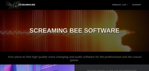Скриншот настольной версии сайта screamingbee.com