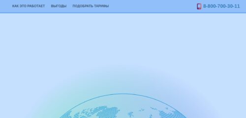 Скриншот настольной версии сайта speed-net.ru
