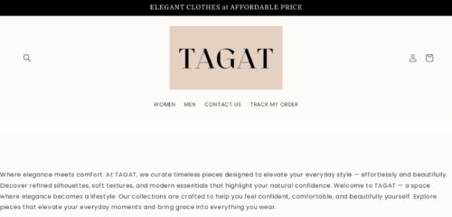 Скриншот настольной версии сайта tagat.club