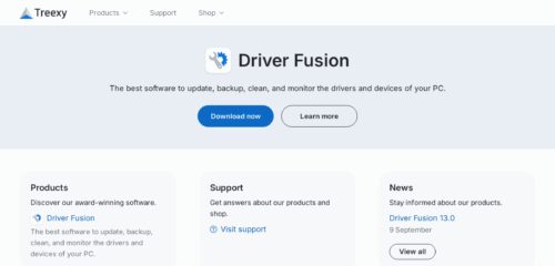 Скриншот настольной версии сайта treexy.com