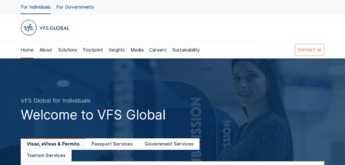 Скриншот настольной версии сайта vfsglobal.com