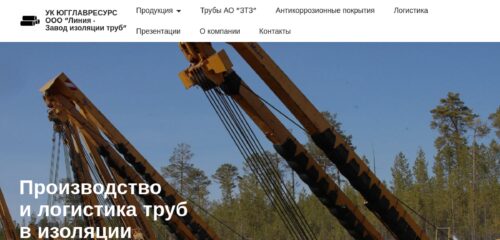Скриншот настольной версии сайта zit-liniya.ru